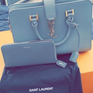 YSL purse and wallet